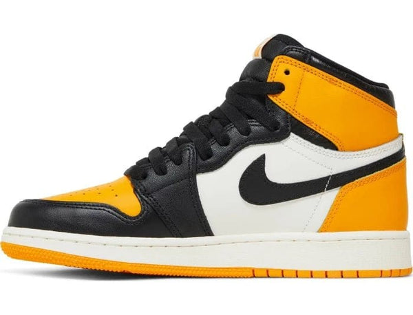 Nike Air Jordan 1 Retro High OG 'Taxi Yellow Toe' Women's (GS) - Untied AU
