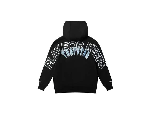 Geedup x Trapstar PFK x Irongate Hoodie 'Black / Cool Blue'