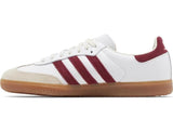 Load image into Gallery viewer, Adidas x Sporty &amp; Rich Samba OG 'White Core Burgundy' - UNTIED AU

