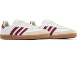 Load image into Gallery viewer, Adidas x Sporty &amp; Rich Samba OG 'White Core Burgundy' - UNTIED AU
