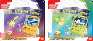 Pokémon TCG 30th Celebration Tech Sticker Collection - UNTIED AU