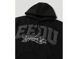 Load image into Gallery viewer, Geedup Team Logo / Handstyle Hoodie "Black Grey" - UNTIED AU
