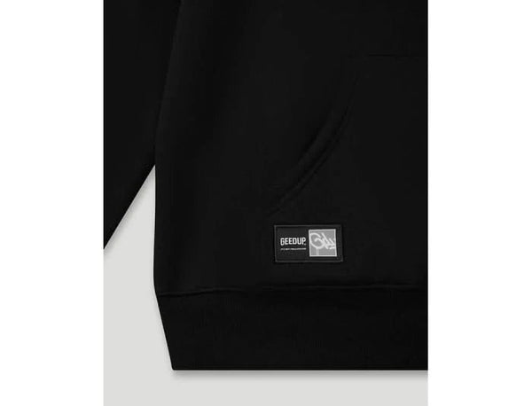 Geedup Team Logo / Handstyle Hoodie "Black Red" - UNTIED AU