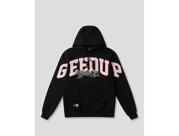 Geedup Team Logo Script Hoodie 'Dusty Pink' (2025) - UNTIED AU