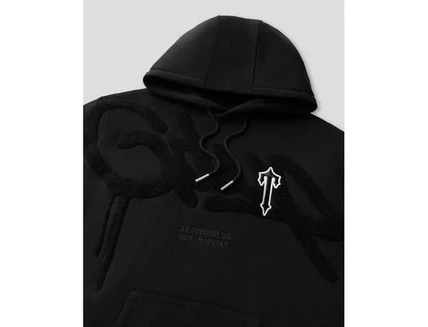 Geedup x Trapstar Handstyle Irongate T Hoodie Black - UNTIED AU