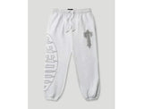 Load image into Gallery viewer, Geedup x Trapstar Irongate T Trackpants White Marle - UNTIED AU
