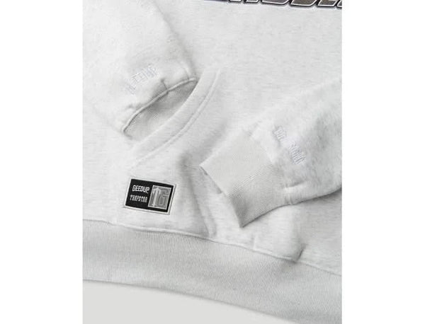 Geedup x Trapstar Sydney Shooters Hoodie White Marle - UNTIED AU