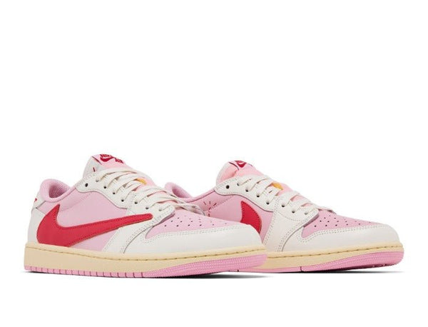 Nike Travis Scott x Air Jordan 1 Retro Low OG 'Sail Tropical Pink' - UNTIED AU
