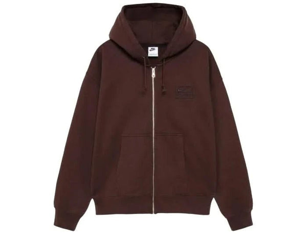 Nike x Stussy Fleece Zip Hoodie 'Dark Cinder' - UNTIED AU