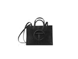 Load image into Gallery viewer, Telfar Medium Shopping Bag - Black - UNTIED AU
