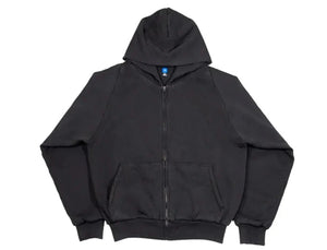 Yeezy x Gap Zip Up Hoodie 'Black' - UNTIED AU