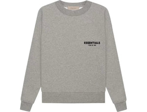 Fear of God Essentials Crewneck 'Dark Oatmeal' (SS22) - Untied AU