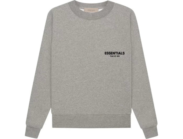 Fear of God Essentials Crewneck 'Dark Oatmeal' (SS22) - Untied AU