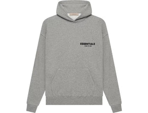 Fear of God Essentials Pull-Over Hoodie 'Dark Oatmeal' (SS22) - Untied AU
