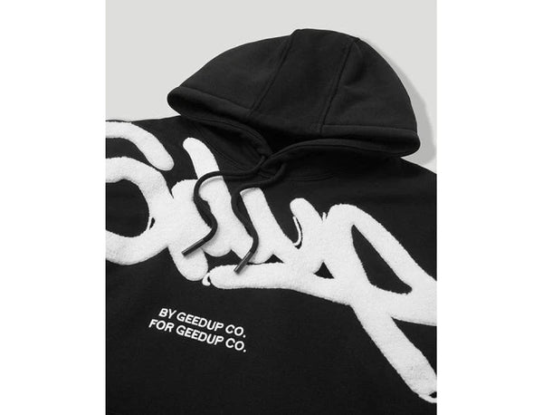 Geedup Handstyle 'Black White' Hoodie - Untied AU