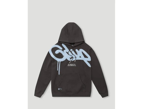 Geedup Handstyle 'Pale Blue' Hoodie - Untied AU