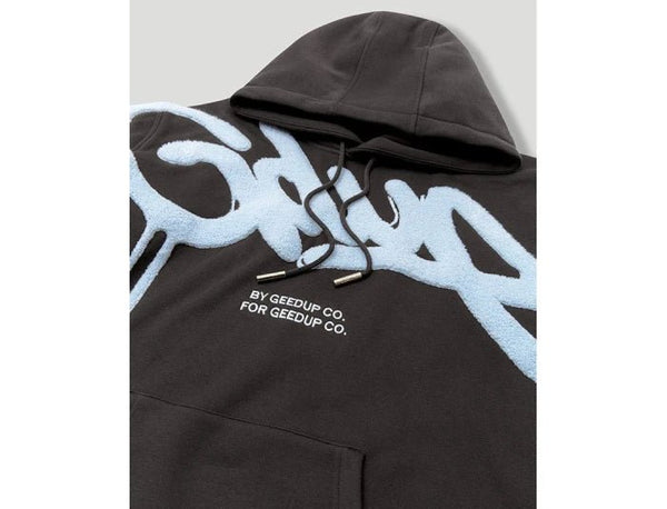 Geedup Handstyle 'Pale Blue' Hoodie - Untied AU