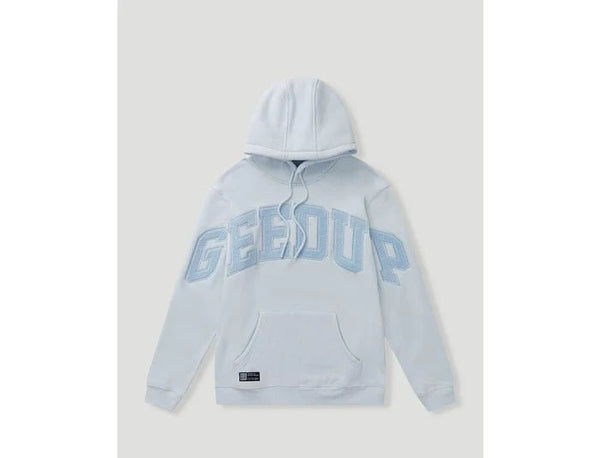 Geedup Team Logo Hoodie Pale Blue - Untied AU