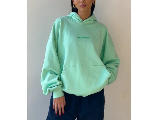 Mr Winston Apple Puff Hooded Sweat - Untied AU