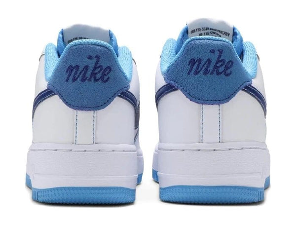 Nike Air Force 1 "White University Blue" Women's (GS) - Untied AU