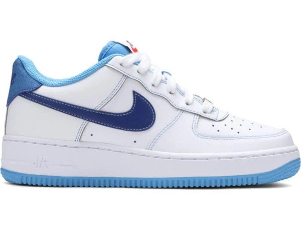 Nike Air Force 1 "White University Blue" Women's (GS) - Untied AU