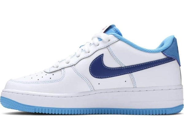 Nike Air Force 1 "White University Blue" Women's (GS) - Untied AU