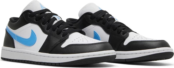 Nike Air Jordan 1 Low 'Black University Blue' Women's - Untied AU