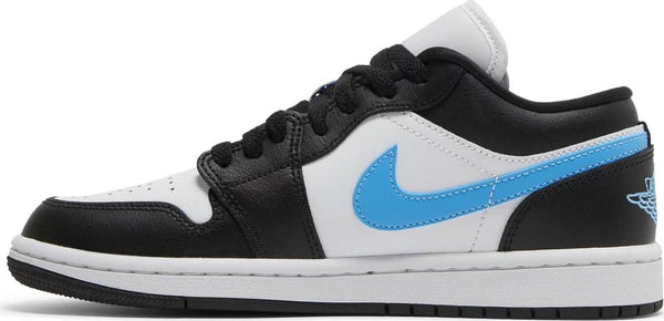 Nike Air Jordan 1 Low 'Black University Blue' Women's - Untied AU