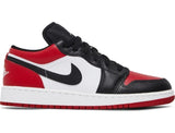 Load image into Gallery viewer, Nike Air Jordan 1 Low 'Bred Toe' Women's (GS) - Untied AU
