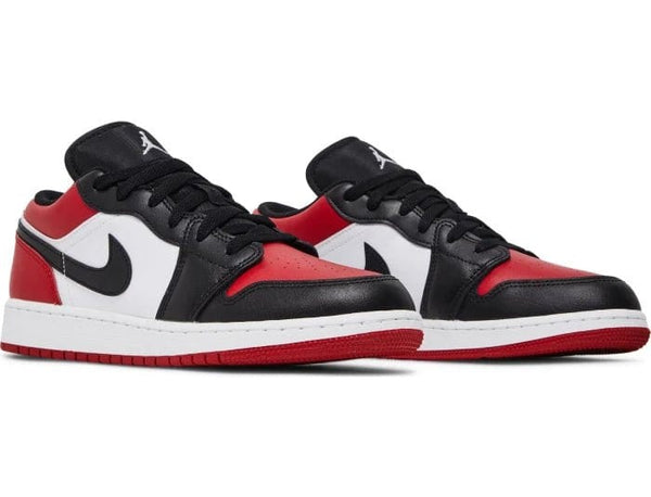 Nike Air Jordan 1 Low 'Bred Toe' Women's (GS) - Untied AU