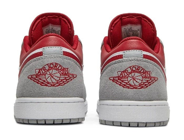 Nike Air Jordan 1 Low SE 'Light Smoke Grey Gym Red' - Untied AU