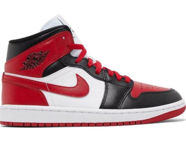 Nike Air Jordan 1 Mid 'Alternate Bred Toe' Women's - Untied AU