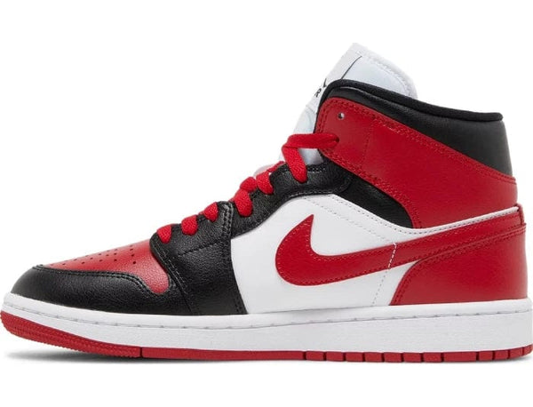 Nike Air Jordan 1 Mid 'Alternate Bred Toe' Women's - Untied AU