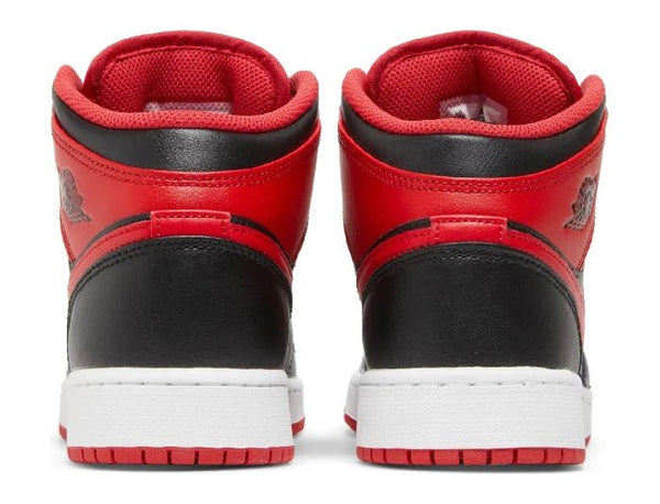 Nike Air Jordan 1 Mid 'Alternate Bred' Women's (GS) - Untied AU