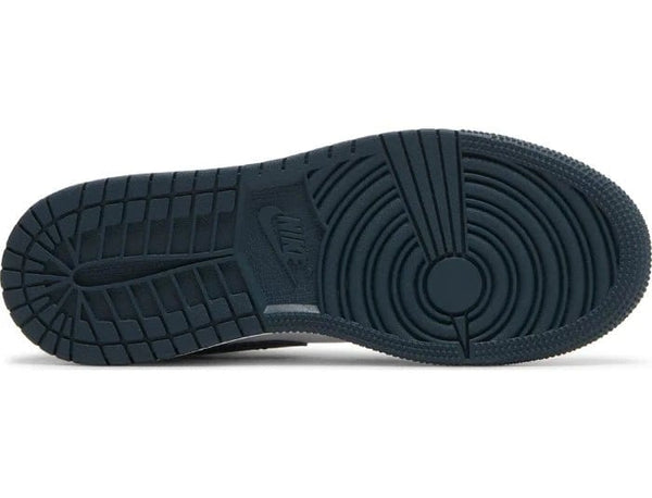 Nike Air Jordan 1 Mid 'Armory Navy' Women's (GS) - Untied AU