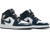 Load image into Gallery viewer, Nike Air Jordan 1 Mid 'Armory Navy' Women's (GS) - Untied AU
