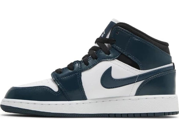 Nike Air Jordan 1 Mid 'Armory Navy' Women's (GS) - Untied AU