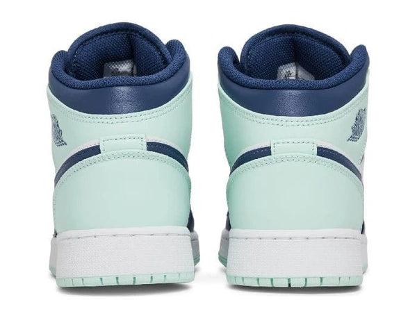 Nike Air Jordan 1 Mid 'Blue Mint' Women's (GS) - Untied AU