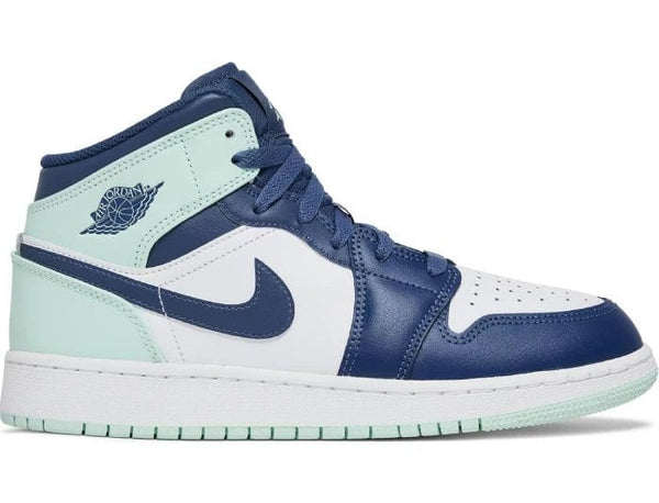 Nike Air Jordan 1 Mid 'Blue Mint' Women's (GS) - Untied AU