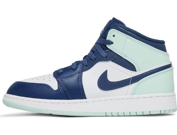 Nike Air Jordan 1 Mid 'Blue Mint' Women's (GS) - Untied AU