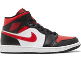 Load image into Gallery viewer, Nike Air Jordan 1 Mid 'Bred Toe' - Untied AU
