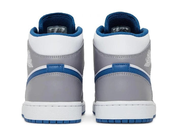 Nike Air Jordan 1 Mid 'Cement True Blue' - Untied AU