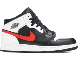 Nike Air Jordan 1 Mid 'Chile Red' Women's (GS) - Untied AU