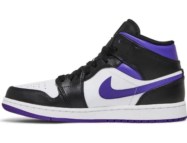 Nike Air Jordan 1 Mid 'Court Purple' - Untied AU