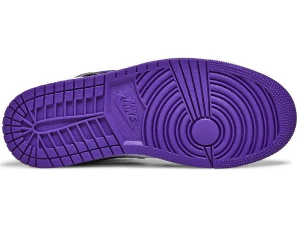 Nike Air Jordan 1 Mid 'Court Purple' - Untied AU