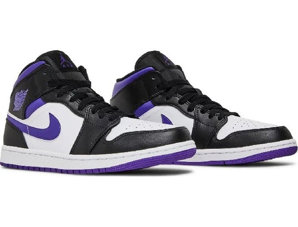 Nike Air Jordan 1 Mid 'Court Purple' - Untied AU