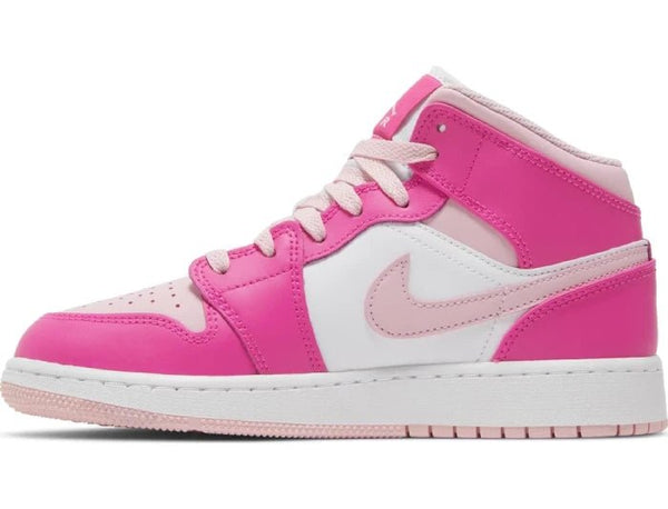 Nike Air Jordan 1 Mid 'Fierce Pink' Women's (GS) - Untied AU
