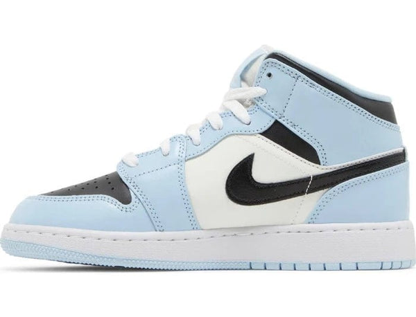 Nike Air Jordan 1 Mid 'Ice Blue' Women's (GS) - Untied AU