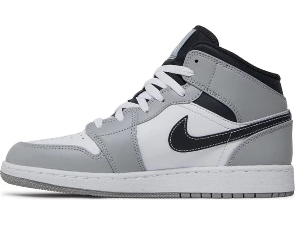 Nike Air Jordan 1 Mid 'Light Smoke Grey' Women's (GS) - Untied AU