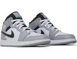 Load image into Gallery viewer, Nike Air Jordan 1 Mid 'Light Smoke Grey' Women's (GS) - Untied AU
